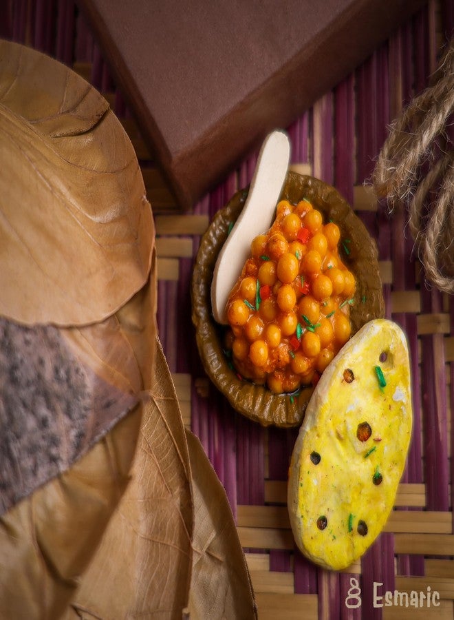 Esmaric مغناطيس ثلاجة ثلاثي الأبعاد على شكل طعام مصغر من إسماريتش تشولي كولتشي، أفضل هدية تذكارية، صنع في الهند 100% - Image 2